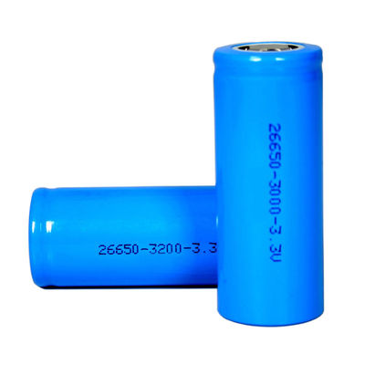26650 batterie cylindrique de lithium de 3.2V 3000mAh 3300mAh Lifepo4 pour les outils électriques