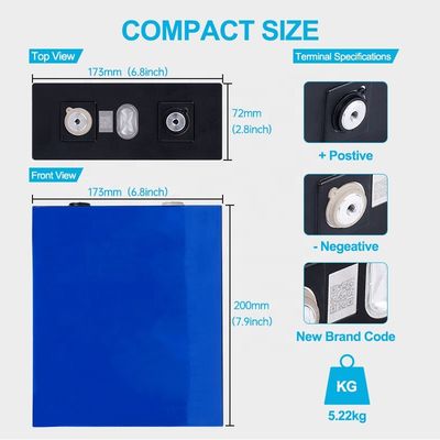 Batterie faite sur commande d'Ion Battery Packs 280ah 3,2 V Lifepo4 de lithium de la CE de MSDS