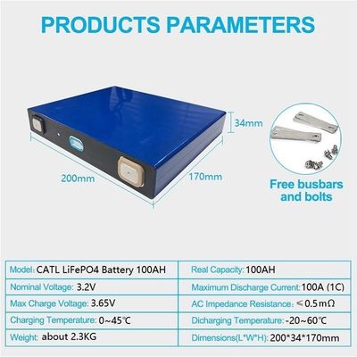 Lithium fait sur commande Ion Battery d'Ion Battery Packs 3.2v280ah Lifepo4 du lithium UN38.3