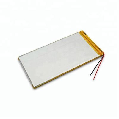 la vie de cycle de batterie de Li-polymère de polymère d'ion de lithium de la densité 3.7v 6500mah 500 fois