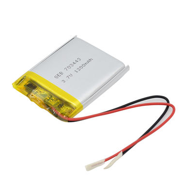 lithium Ion Polymer Battery de 0.2C 3.7v 1200mah