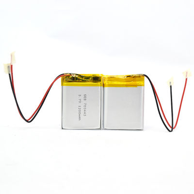 lithium Ion Polymer Battery de 0.2C 3.7v 1200mah