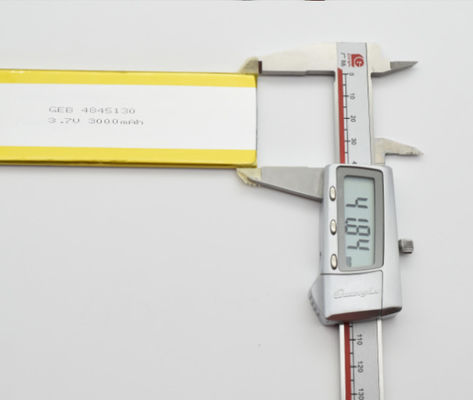 batterie de Li-ion du lipo 3.7v 3000mAh du polymère 4845130 de lithium pour la banque de puissance
