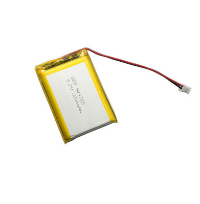 904765 batterie rechargeable de lipo du Li-polymère 3.7v 3500mAh avec le connecteur
