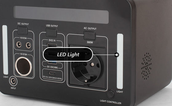Générateur portatif extérieur de 110v 300wh 300w/petite centrale portative