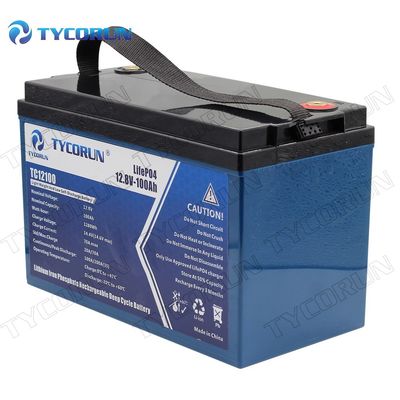 12,8 batterie profonde de cycle de lithium de V 100ah