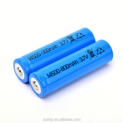 14500 la vie de cycle rechargeable de la batterie 800times de Lifepo4 3,2 V 600mah