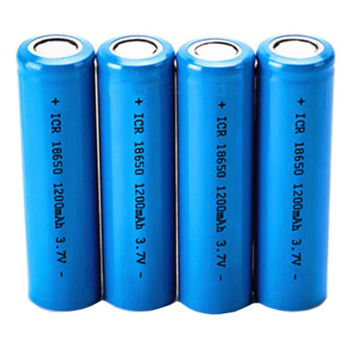 batterie au lithium rechargeable de 1800mAh 2200mah 2400mah 2600mah 3,7 V 18650 1C