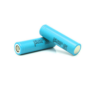 Lithium électrique Ion Battery 0.05kg des bicyclettes 3.7V 2500mAh 20A 25R 18650