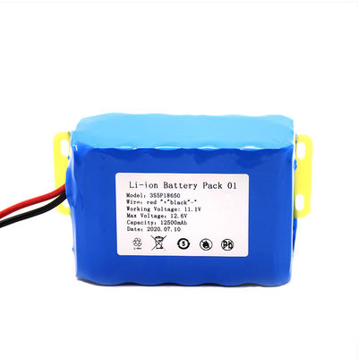 lithium fait sur commande Ion Battery Packs de 11.1v 12500mah