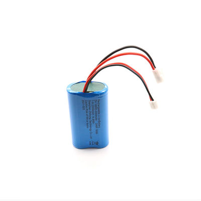 Terminal de position 600 lithium Ion Battery Packs de coutume des périodes 18650 7,4 V 2000mah