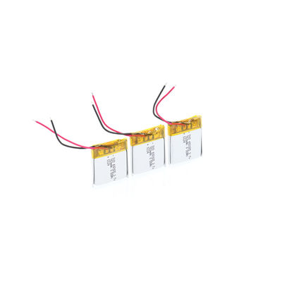 402025 le bourdon dur de cas de 150mAh 3.7v enrichissent des cellules de batterie de polymère de lithium de puissance