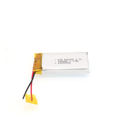 302448 3,7 batterie d'écouteur de Bluetooth de batterie rechargeable de polymère de lithium de V 300mah