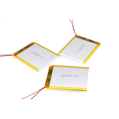 Approbation 555165 de RoHS de la CE 3,7 cellule de batterie de polymère de lithium de V 2000mah