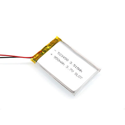 Casque Mp4 d'Ion Polymer Battery For Mp 3 du lithium 3.7v950mah d'ODM 852940 d'OEM