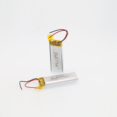 Taux élevé de décharge de batterie rechargeable de l'approbation 602040P 3,7 V 400mah de RoHS