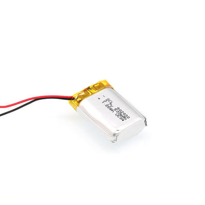 UN38.3 902030 lithium Ion Polymer Battery 3.7v 500mah environ 500 fois