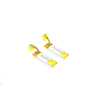Produits standard d'Ion Polymer Battery Smart Wearable du lithium IEC61233 3.7V80mAh