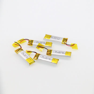 Produits standard d'Ion Polymer Battery Smart Wearable du lithium IEC61233 3.7V80mAh