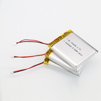 Dispositif médical portable d'Ion Polymer Battery For Smart de lithium de la PORTÉE 3.7v 1600mah