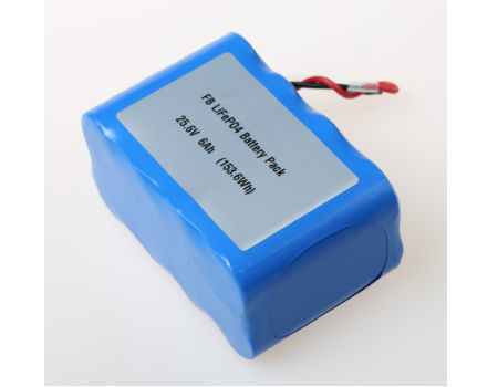 remplacement 0.5Ah~6Ah de batterie de lumière de secours de signe de sortie de 3.2V 6.4V