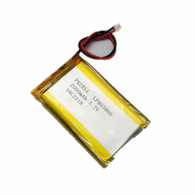 batterie à hautes températures d'Ion Battery 3,7 V 200mah Lipo de lithium de 5mm avec du CE d'UL