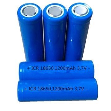 18650 certification de la CE de batterie de lampe-torche rechargeable de 2900Mah 3.7V