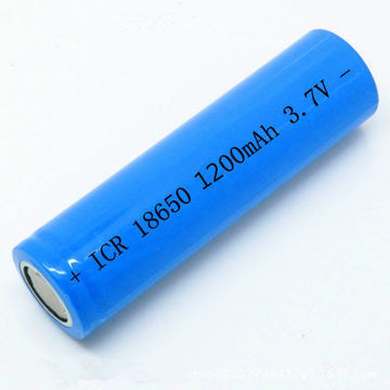 18650 certification de la CE de batterie de lampe-torche rechargeable de 2900Mah 3.7V
