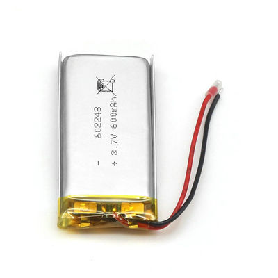 Le kc a délivré un certificat la batterie de rechange 3,7 V 600mah Lipo de batterie de lumière de secours
