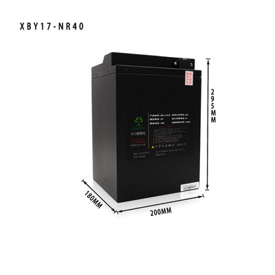 Le lithium adapté aux besoins du client Ion Motorcycle Battery de 60v 40ah 2500 fois font un cycle la vie