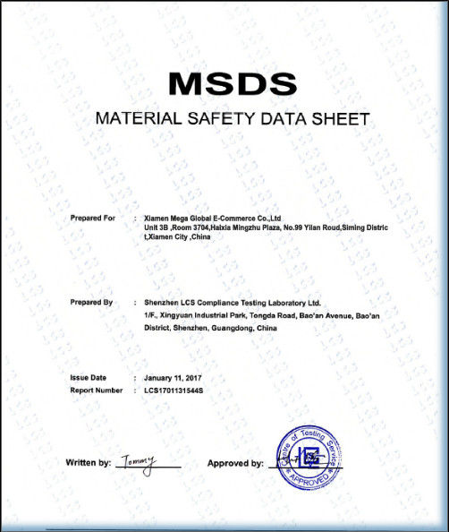 Chine Xiamen Maigao global e-commerce Co., Ltd certifications